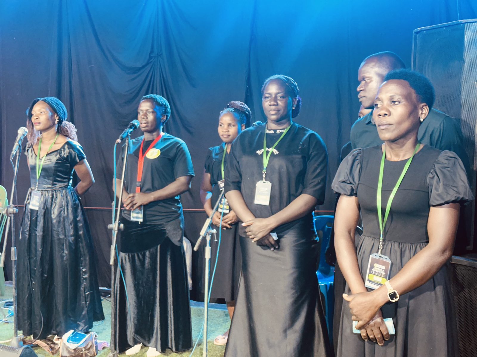 Our choir leading worship through the week.